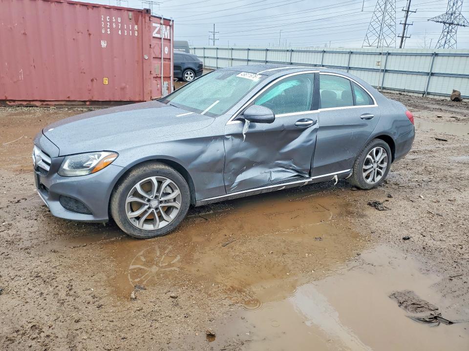 2017 Mercedes-benz C მანქანა იყიდება აუქციონზე, vin: 55SWF4KB2HU196100, აუქციონის ნომერი: 49811976