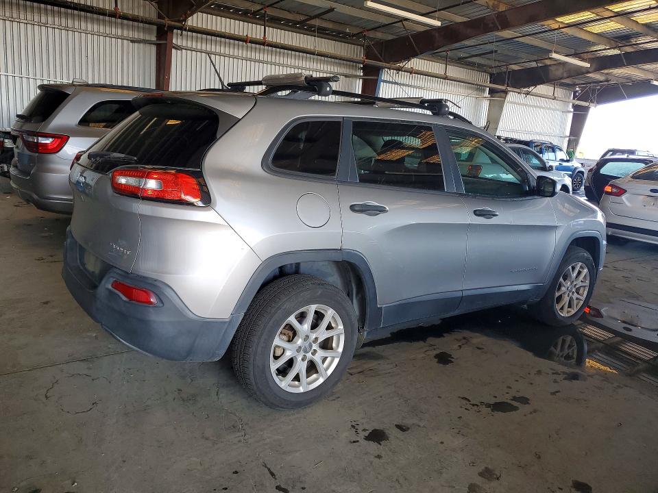 2017 Jeep Cherokee მანქანა იყიდება აუქციონზე, vin: 1C4PJLABXHW596319, აუქციონის ნომერი: 50438226