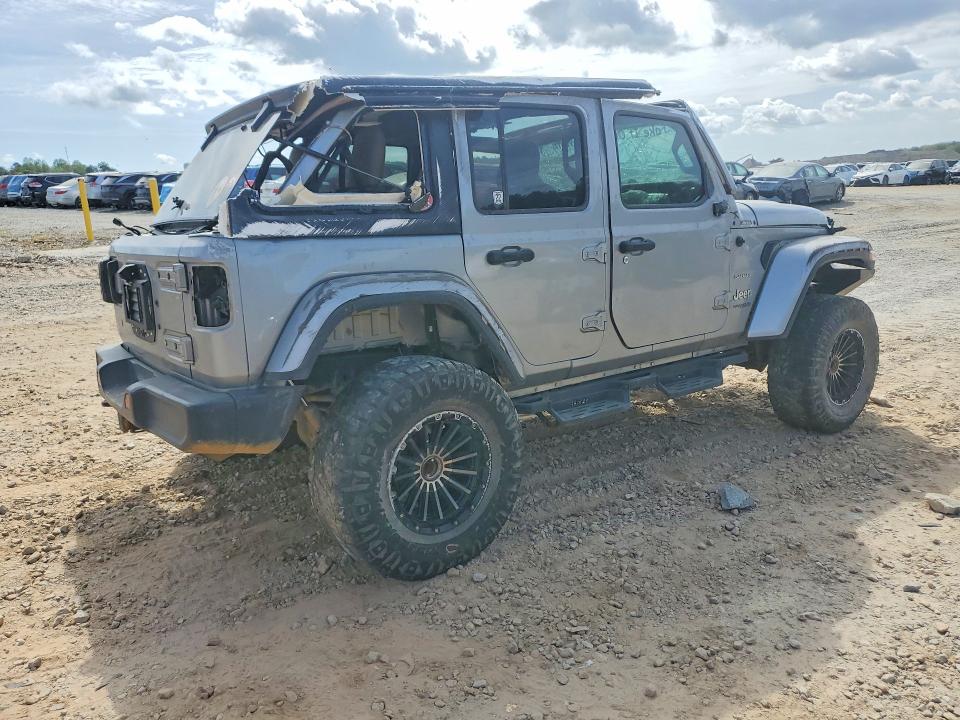 47706826 :رقم المزاد ، 1C4HJXEG3JW154795 vin ، 2018 Jeep Wrangler Unlimited مزاد بيع