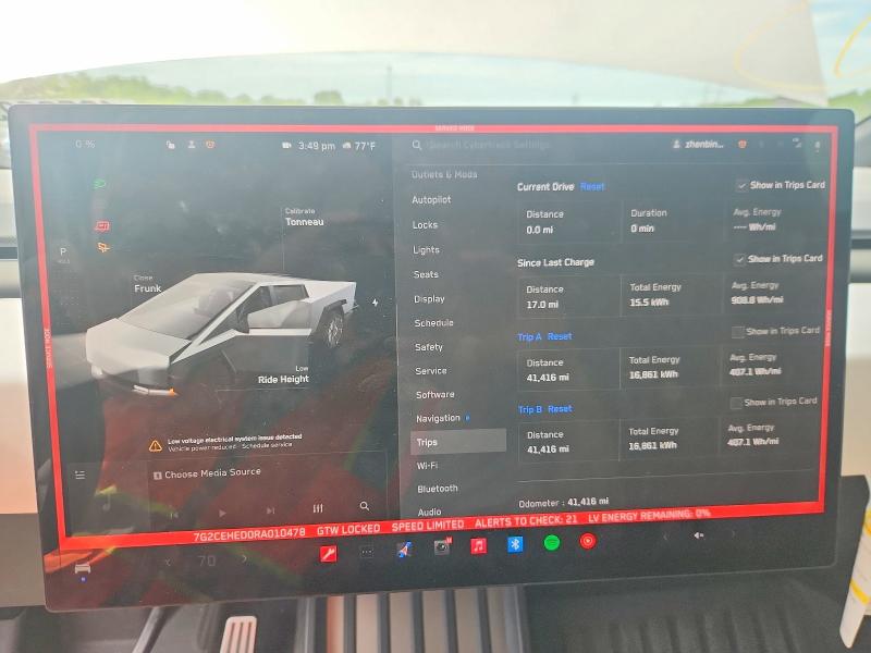 48506956 :رقم المزاد ، 7G2CEHED0RA010478 vin ، 2024 Tesla Cybertruck مزاد بيع