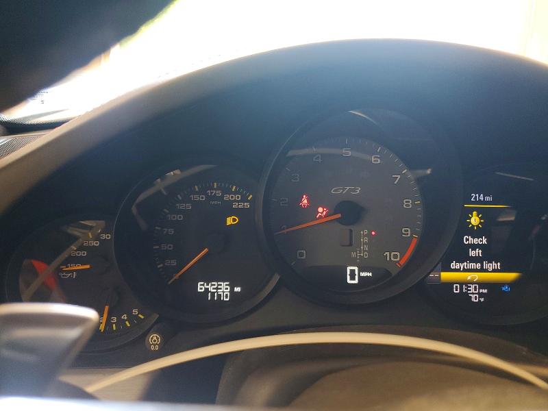 50123586 :رقم المزاد ، WP0AC2A91ES183618 vin ، 2014 Porsche 911 مزاد بيع