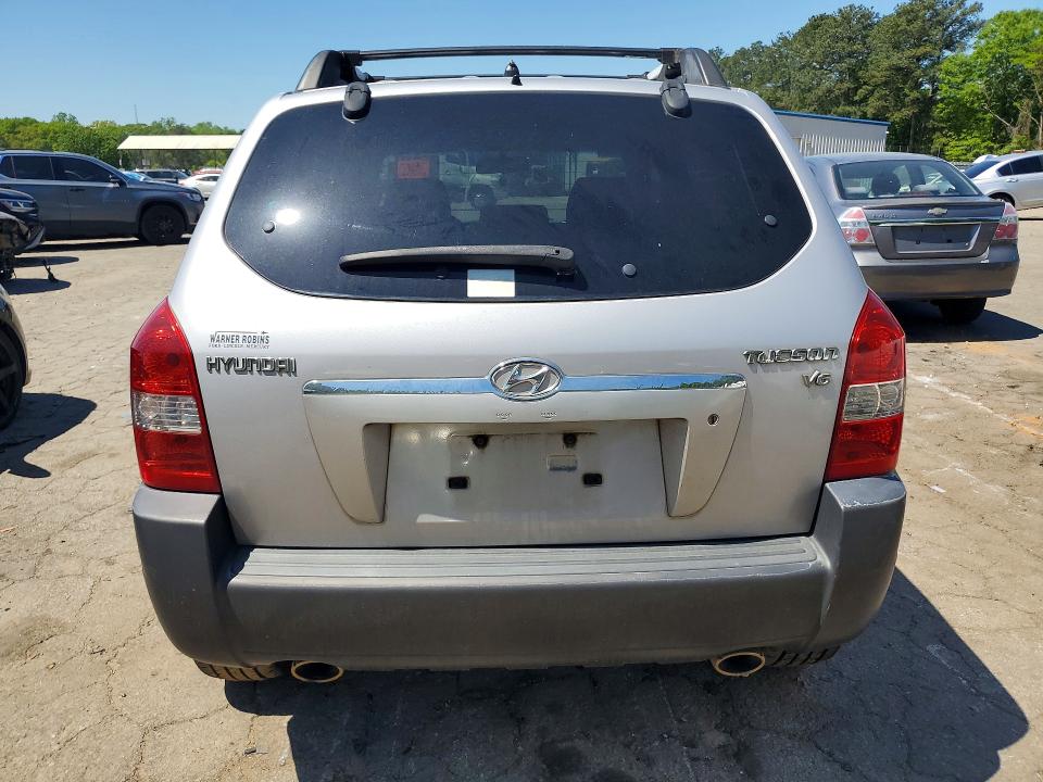 Продажа на аукционе авто 2006 Hyundai Tucson, vin: KM8JN12D76U384559, номер лота: 49006076