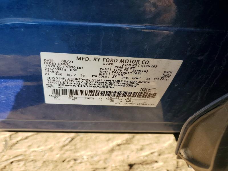 Продажа на аукционе авто 2021 Ford Edge, vin: 2FMPK4J96MBA39656, номер лота: 50907616