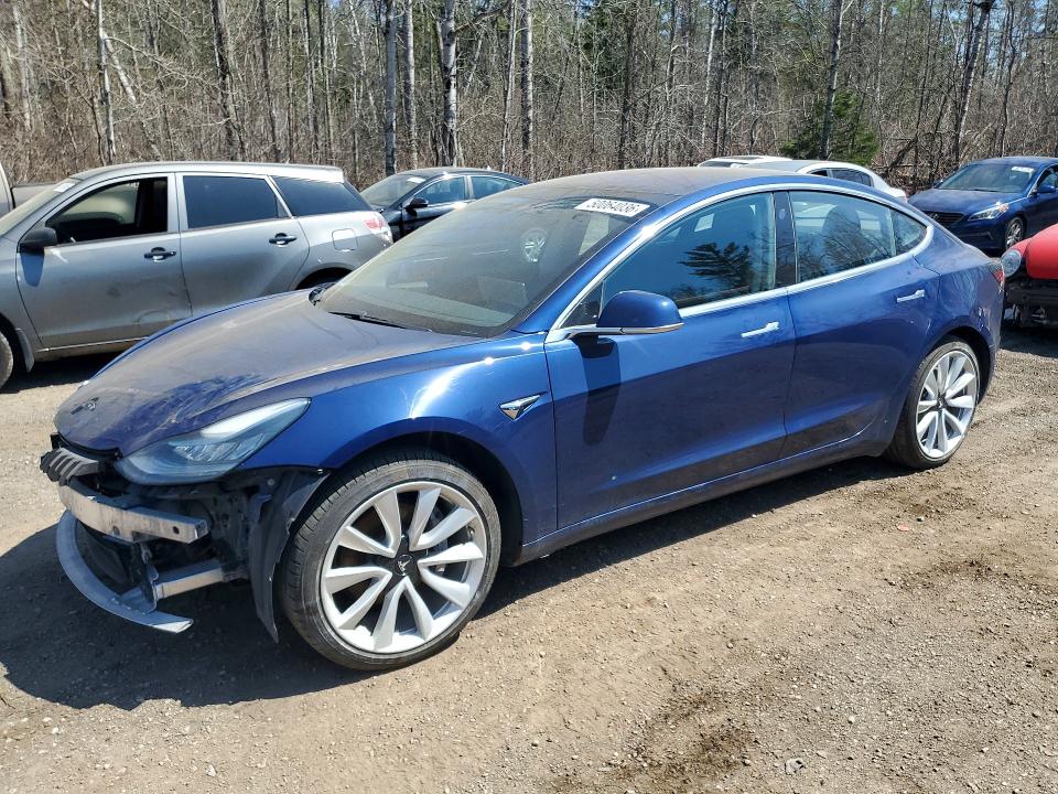 50064036 :رقم المزاد ، 5YJ3E1EA3JF030120 vin ، 2018 Tesla Model 3 مزاد بيع
