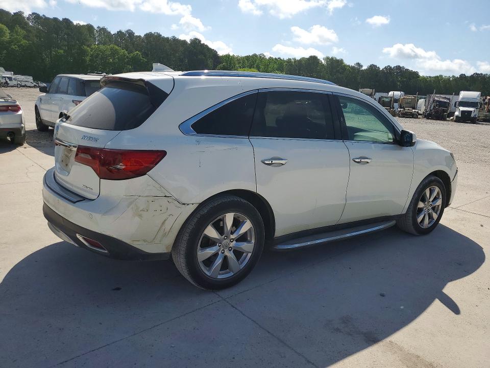 Продажа на аукционе авто 2016 Acura Mdx, vin: 5FRYD4H96GB024928, номер лота: 49246586