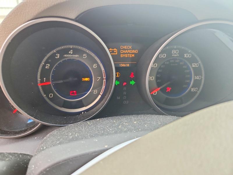 48196926 :رقم المزاد ، 2HNYD28639H533569 vin ، 2009 Acura Mdx مزاد بيع