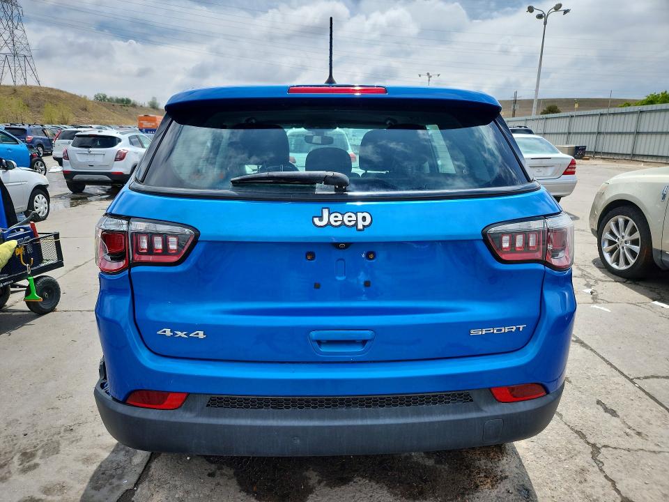Продажа на аукционе авто 2018 Jeep Compass, vin: 3C4NJDAB1JT483819, номер лота: 51116236