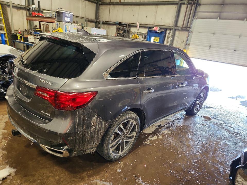 2017 Acura Mdx მანქანა იყიდება აუქციონზე, vin: 5FRYD4H44HB506027, აუქციონის ნომერი: 48446246