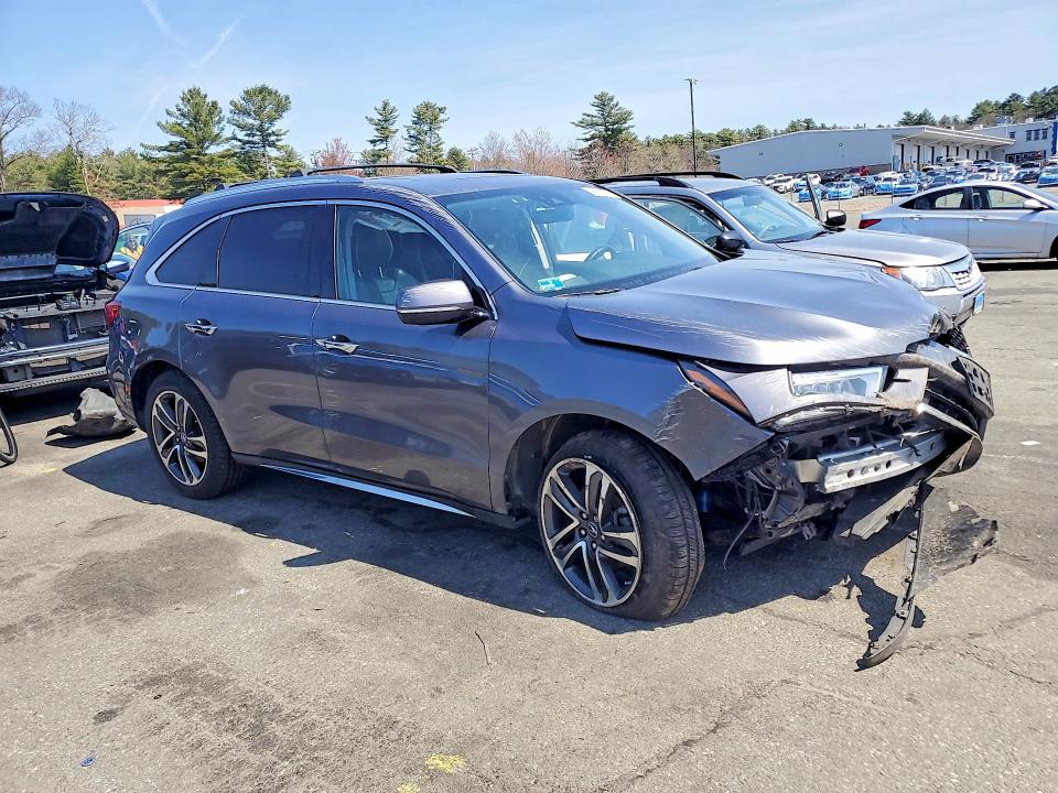 49132016 :رقم المزاد ، 5FRYD4H9XHB012766 vin ، 2017 Acura Mdx مزاد بيع
