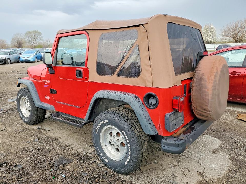 Продаж на аукціоні авто 1997 Jeep Wrangler / Tj, vin: 1J4FY19S0VP485343, номер лоту: 49075626