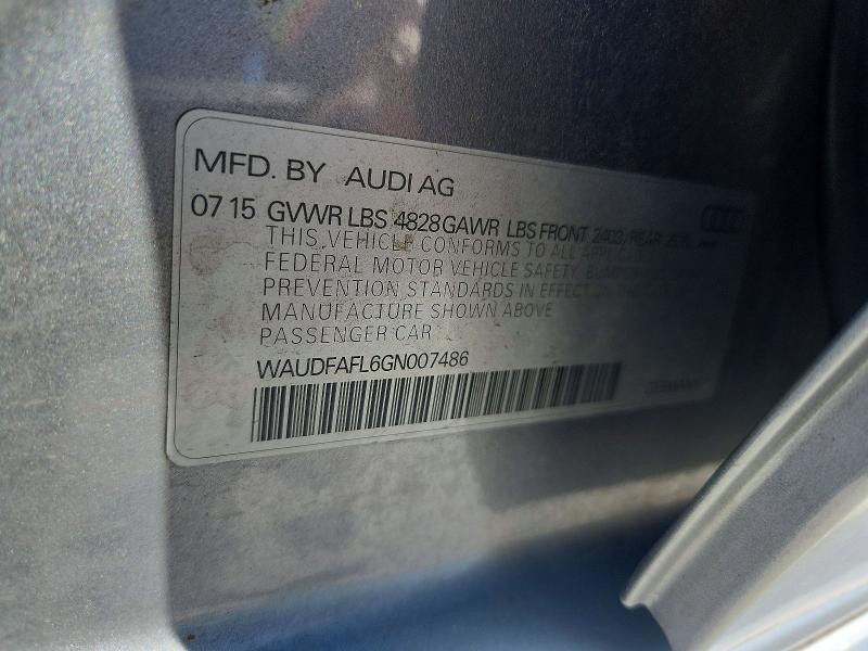 Aukcja sprzedaży 2016 Audi A4, vin: WAUDFAFL6GN007486, numer aukcji: 51071006