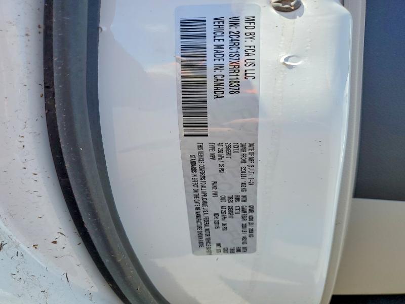 48706956 :رقم المزاد ، 2C4RC1S7XRR118378 vin ، 2024 Chrysler Pacifica مزاد بيع