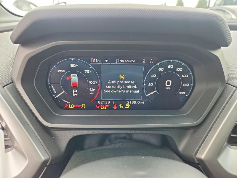 2023 Audi Q4 E-tron მანქანა იყიდება აუქციონზე, vin: WA1BCBFZ5PP015591, აუქციონის ნომერი: 50680606