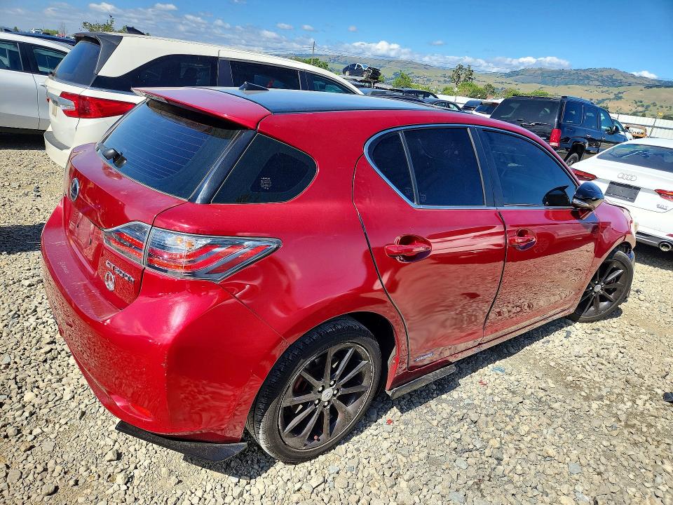 Aukcja sprzedaży 2011 Lexus Ct, vin: JTHKD5BHXB2032229, numer aukcji: 48717026
