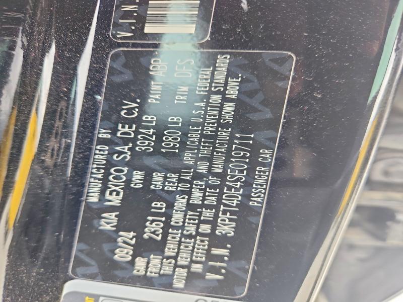 Продаж на аукціоні авто 2025 Kia K4, vin: 3KPFT4DE4SE019711, номер лоту: 49799186