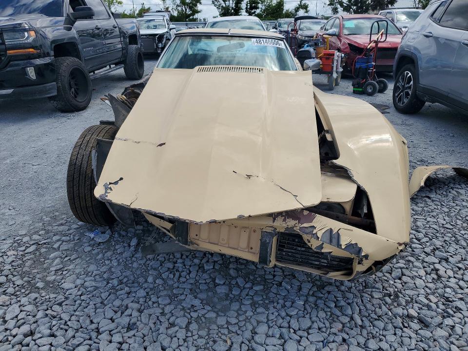 48146606 :رقم المزاد ، 1Z37L6S432494 vin ، 1976 Chevrolet Corvette مزاد بيع