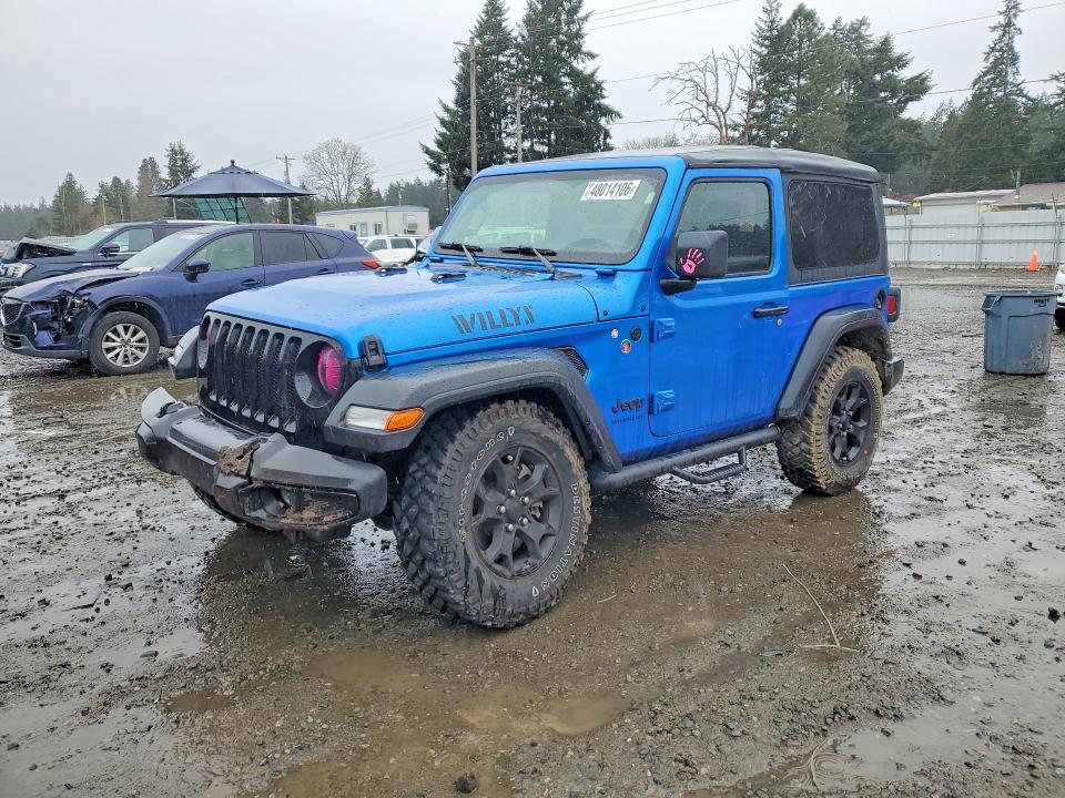 Продажа на аукционе авто 2021 Jeep Wrangler, vin: 1C4GJXAN0MW741248, номер лота: 48014106