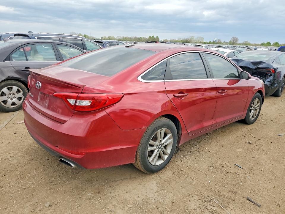 2015 Hyundai Sonata მანქანა იყიდება აუქციონზე, vin: 5NPE24AF8FH131246, აუქციონის ნომერი: 51708146