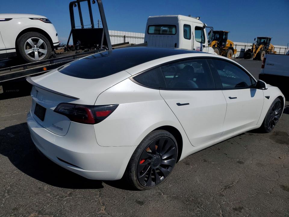 52016456 :رقم المزاد ، 5YJ3E1EC4PF494107 vin ، 2023 Tesla Model 3 مزاد بيع