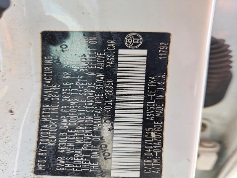 2016 Toyota Camry მანქანა იყიდება აუქციონზე, vin: 4T1BF1FK0GU128856, აუქციონის ნომერი: 49913246