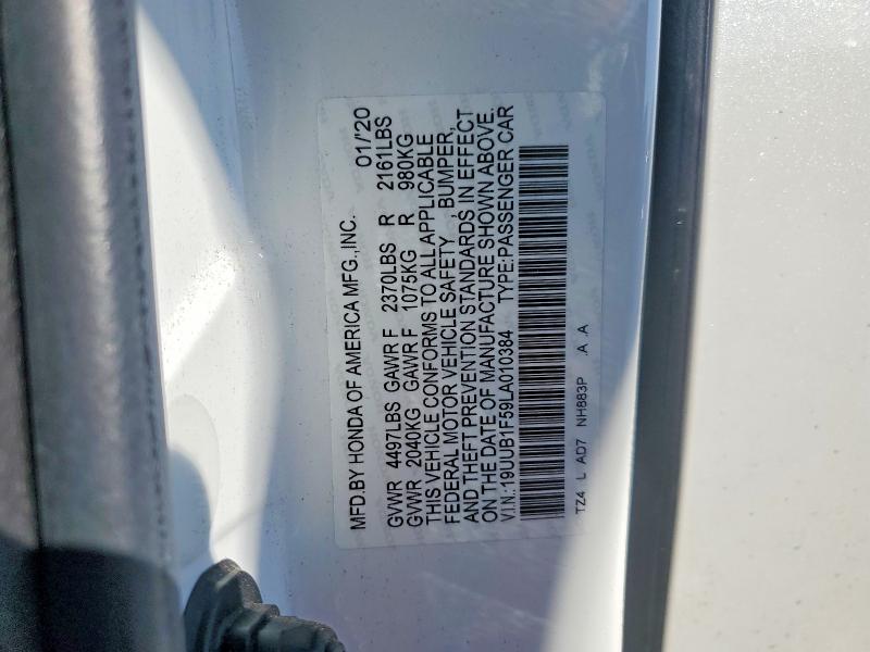 Продажа на аукционе авто 2020 Acura Tlx, vin: 19UUB1F59LA010384, номер лота: 48511076