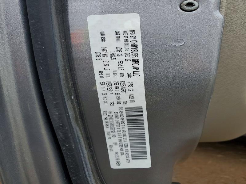 48040676 :رقم المزاد ، 2C4RC1CG0DR659768 vin ، 2013 Chrysler Town & Country مزاد بيع