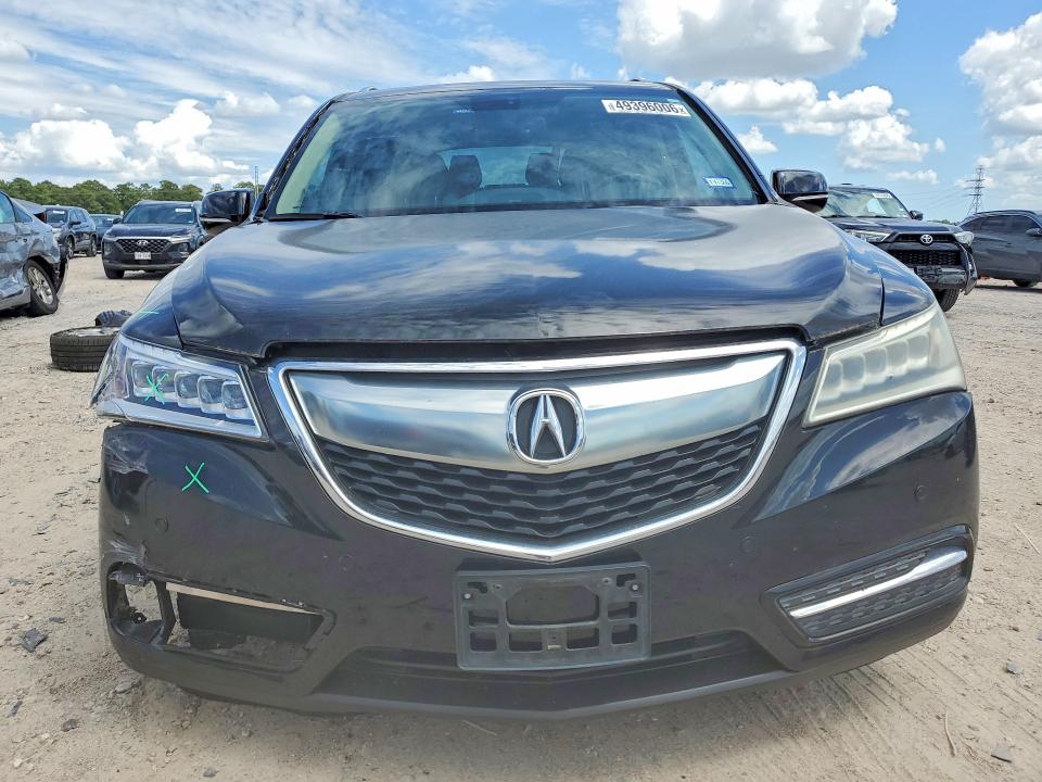 49396006 :رقم المزاد ، 5FRYD3H88FB003868 vin ، 2015 Acura Mdx مزاد بيع