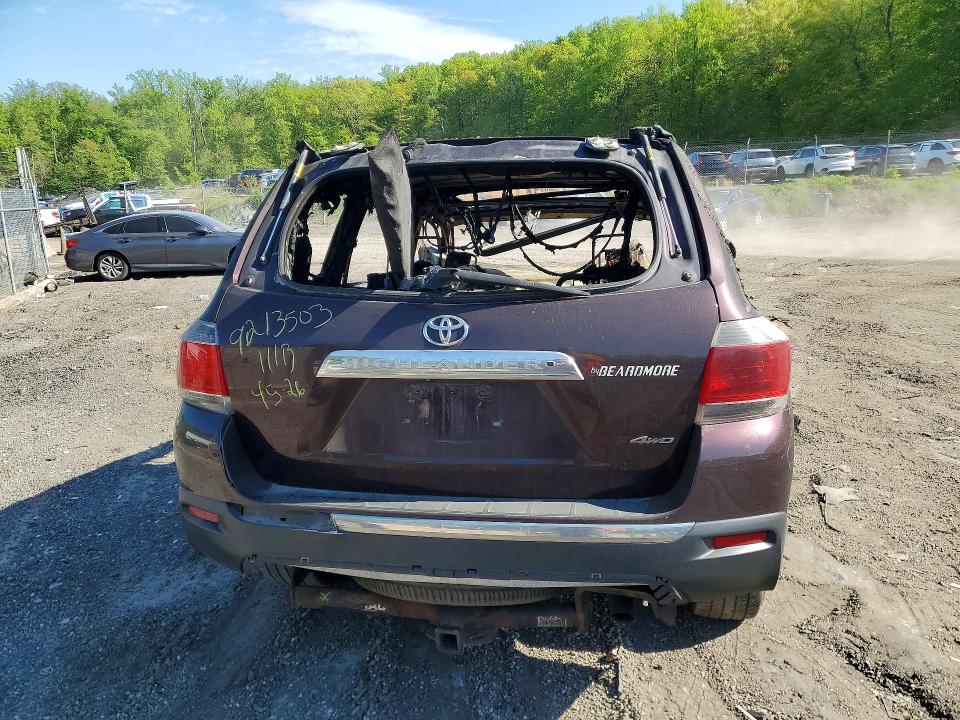 49234946 :رقم المزاد ، 5TDDK3EH6BS082599 vin ، 2011 Toyota Highlander مزاد بيع