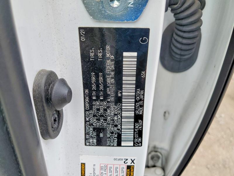 Aukcja sprzedaży 2021 Lexus Gx, vin: JTJAM7BX0M5287552, numer aukcji: 51026206