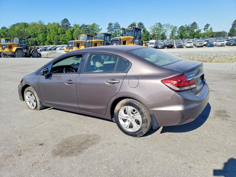 2014 Honda Civic მანქანა იყიდება აუქციონზე, vin: 19XFB2F52EE256416, აუქციონის ნომერი: 50519356