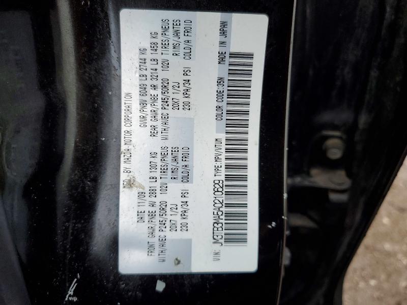 Продажа на аукционе авто 2010 Mazda Cx-9, vin: JM3TB3MA5A0210629, номер лота: 49232776