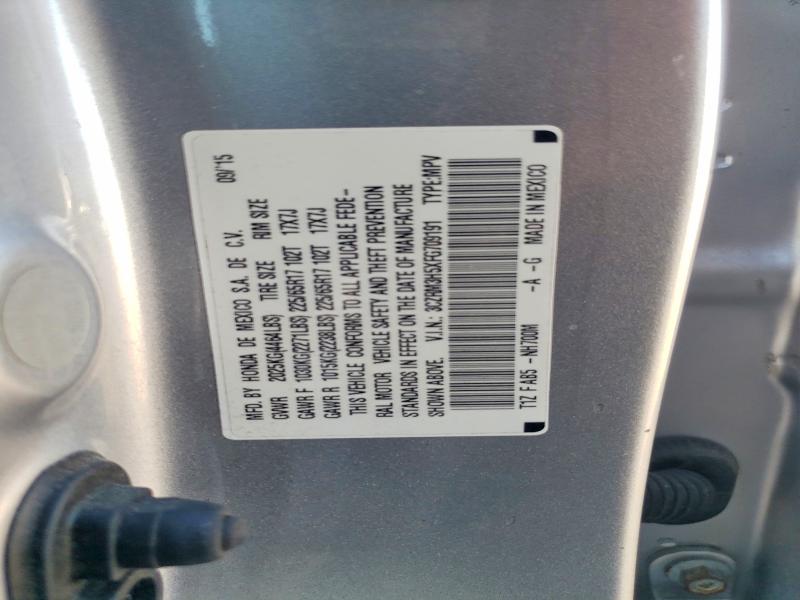 Aukcja sprzedaży 2015 Honda Cr-v, vin: 3CZRM3H5XFG709191, numer aukcji: 50259556