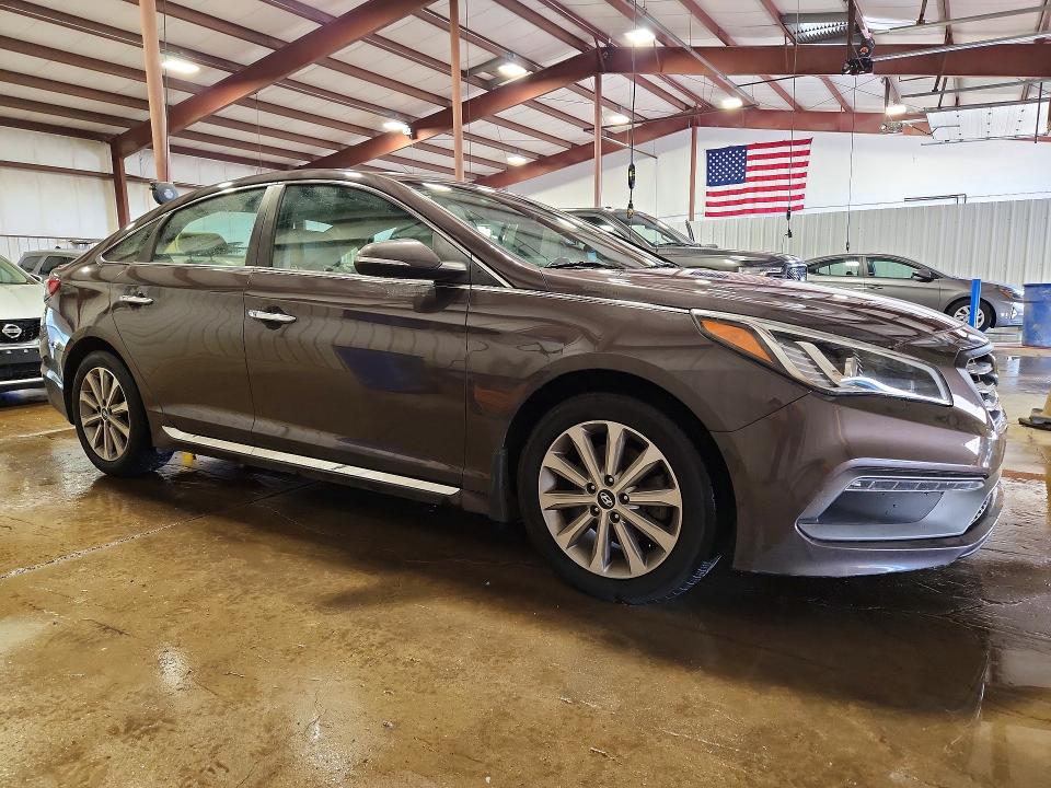 Auction sale of the 2017 Hyundai Sonata, vin: 5NPE34AF8HH489141, lot number: 50135166