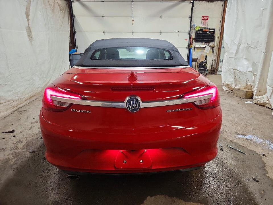 2017 Buick Cascada მანქანა იყიდება აუქციონზე, vin: W04WJ3N5XHG071376, აუქციონის ნომერი: 50319966