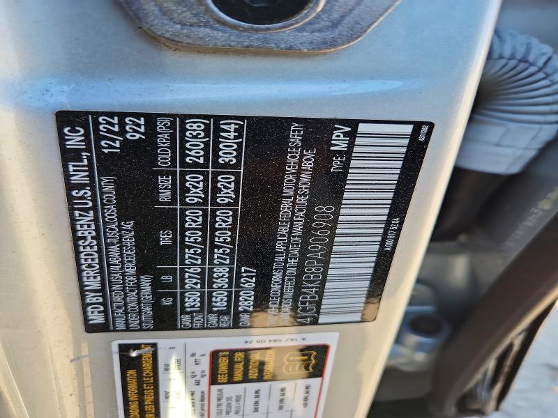 Aukcja sprzedaży 2023 Mercedes-benz Gle, vin: 4JGFB4KB8PA906908, numer aukcji: 49804026
