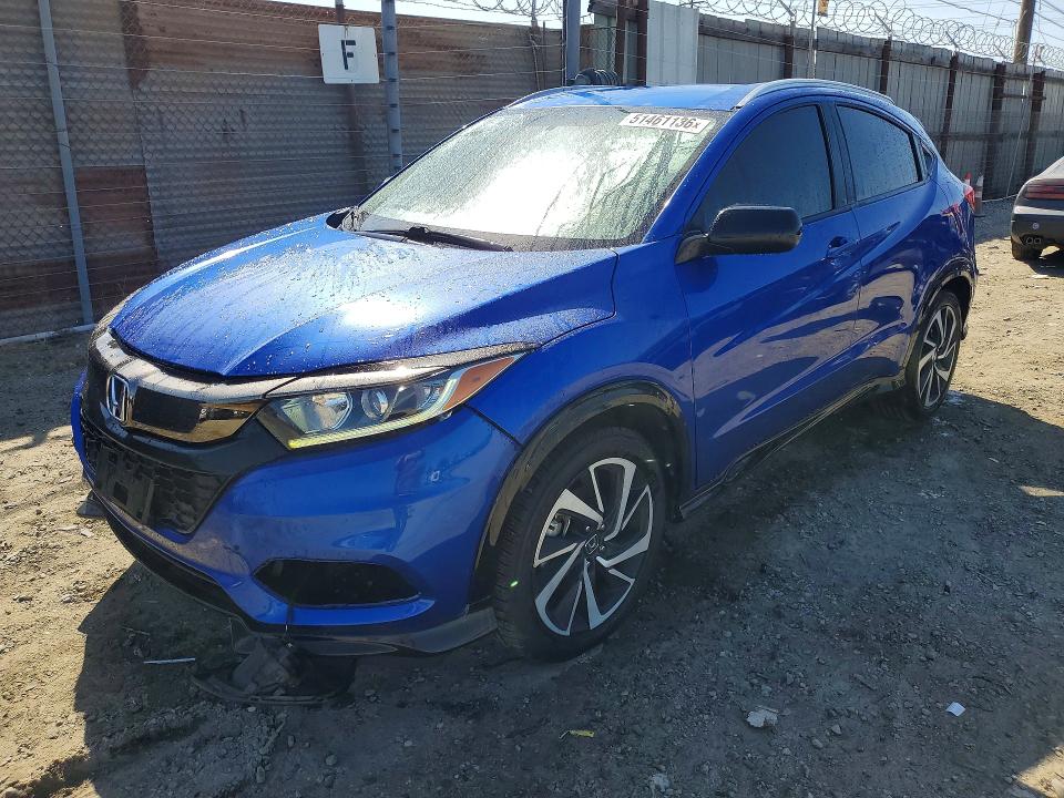 51461136 :رقم المزاد ، 3CZRU5H10KM728949 vin ، 2019 Honda Hr-v مزاد بيع