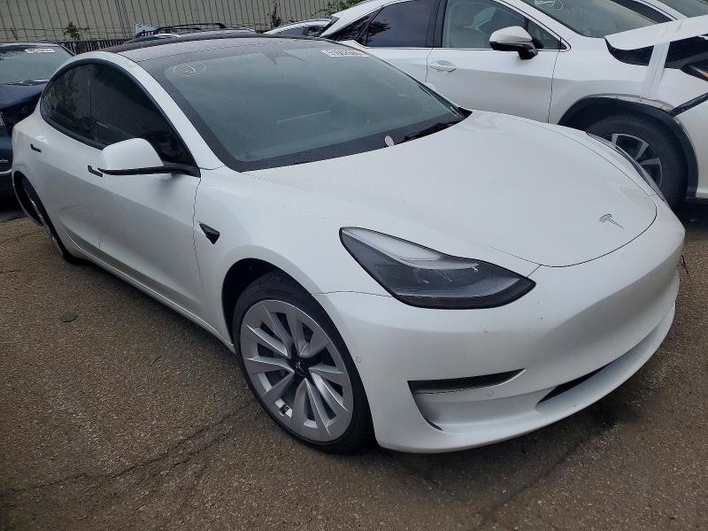 Aukcja sprzedaży 2022 Tesla Model 3, vin: 5YJ3E1EB6NF321449, numer aukcji: 51602596