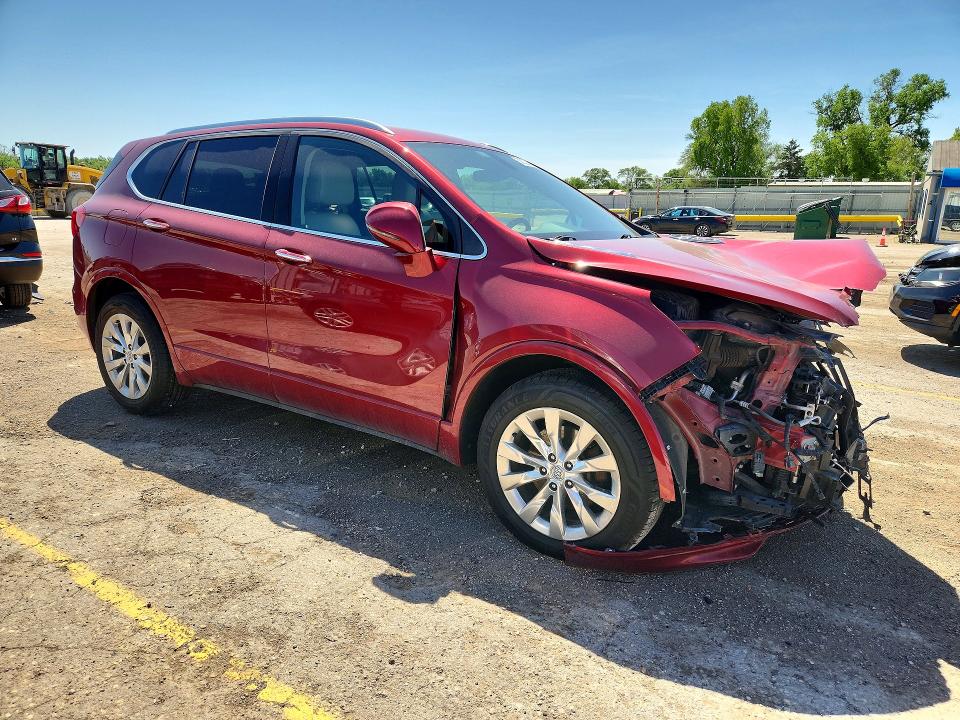 50223246 :رقم المزاد ، LRBFX1SA1JD084565 vin ، 2018 Buick Envision مزاد بيع