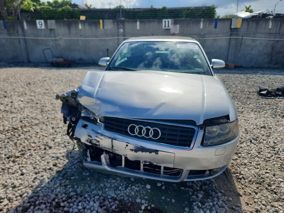 51708136 :رقم المزاد ، WAUAC48H75K013172 vin ، 2005 Audi A4 مزاد بيع