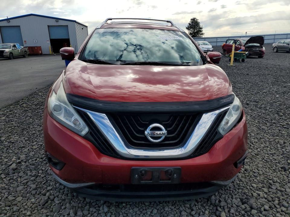 51318196 :رقم المزاد ، 5N1AZ2MH1FN278452 vin ، 2015 Nissan Murano مزاد بيع