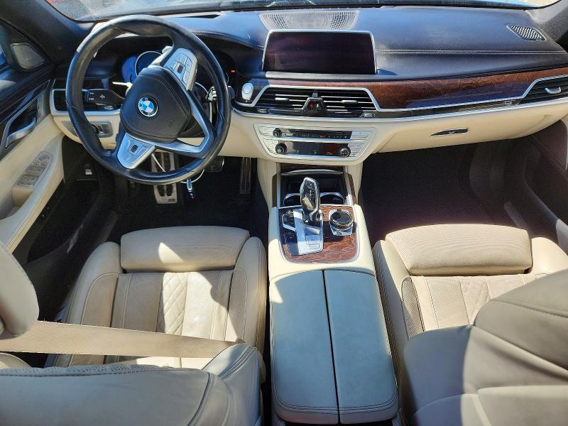 48931836 :رقم المزاد ، WBA7E2C58KB217299 vin ، 2019 Bmw 740 مزاد بيع