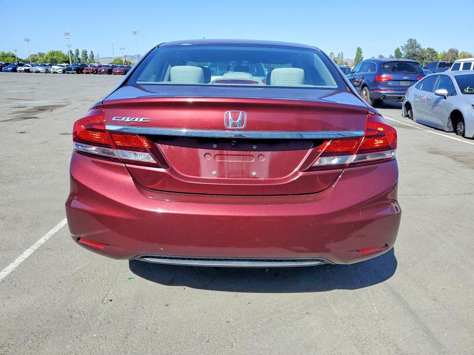 51809026 :رقم المزاد ، 19XFB2F51EE252082 vin ، 2014 Honda Civic مزاد بيع