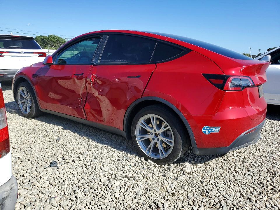 48596276 :رقم المزاد ، 5YJYGDED4MF163078 vin ، 2021 Tesla Model Y مزاد بيع