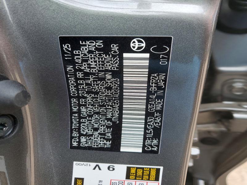 Продажа на аукционе авто 2026 Toyota Gr Corolla, vin: JTNABAAE6TA023923, номер лота: 49062276