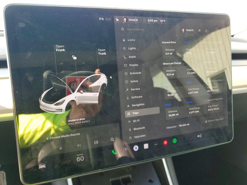 49603656 :رقم المزاد ، 5YJ3E1EA8KF300010 vin ، 2019 Tesla Model 3 مزاد بيع