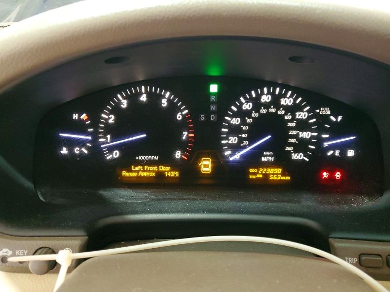 Aukcja sprzedaży 2005 Lexus Ls 430, vin: JTHBN36F955025544, numer aukcji: 48425186