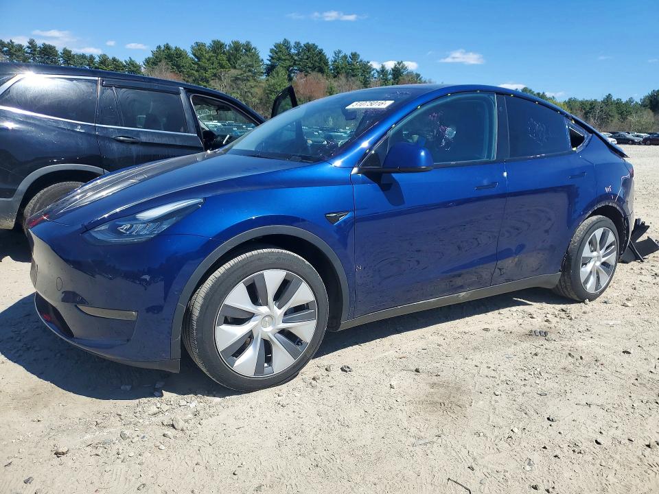 2022 Tesla Model Y მანქანა იყიდება აუქციონზე, vin: 7SAYGDEE6NA008655, აუქციონის ნომერი: 51075016