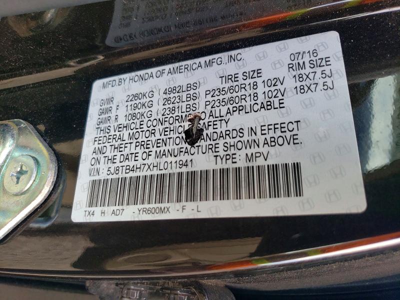 Продажа на аукционе авто 2017 Acura Rdx, vin: 5J8TB4H7XHL011941, номер лота: 48348116