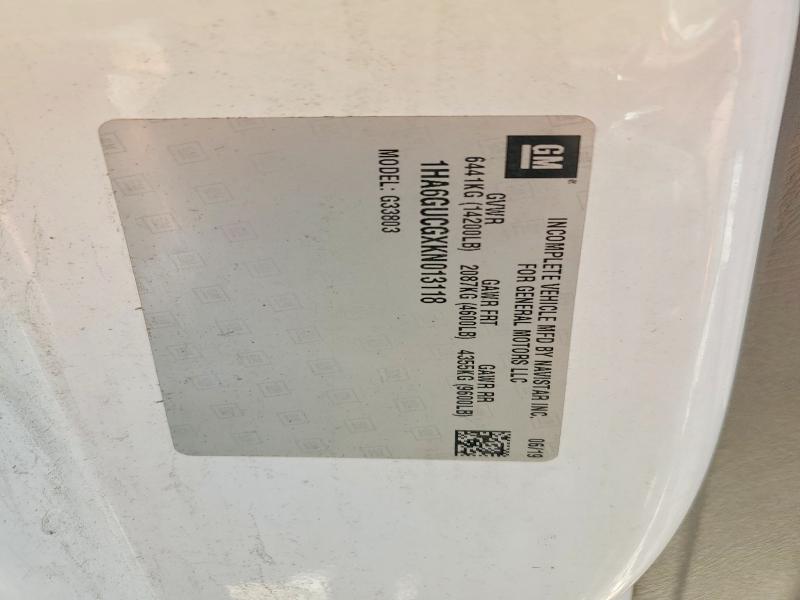 Продаж на аукціоні авто 2019 Chevrolet Express G4500, vin: 1HA6GUCGXKN013118, номер лоту: 60901286