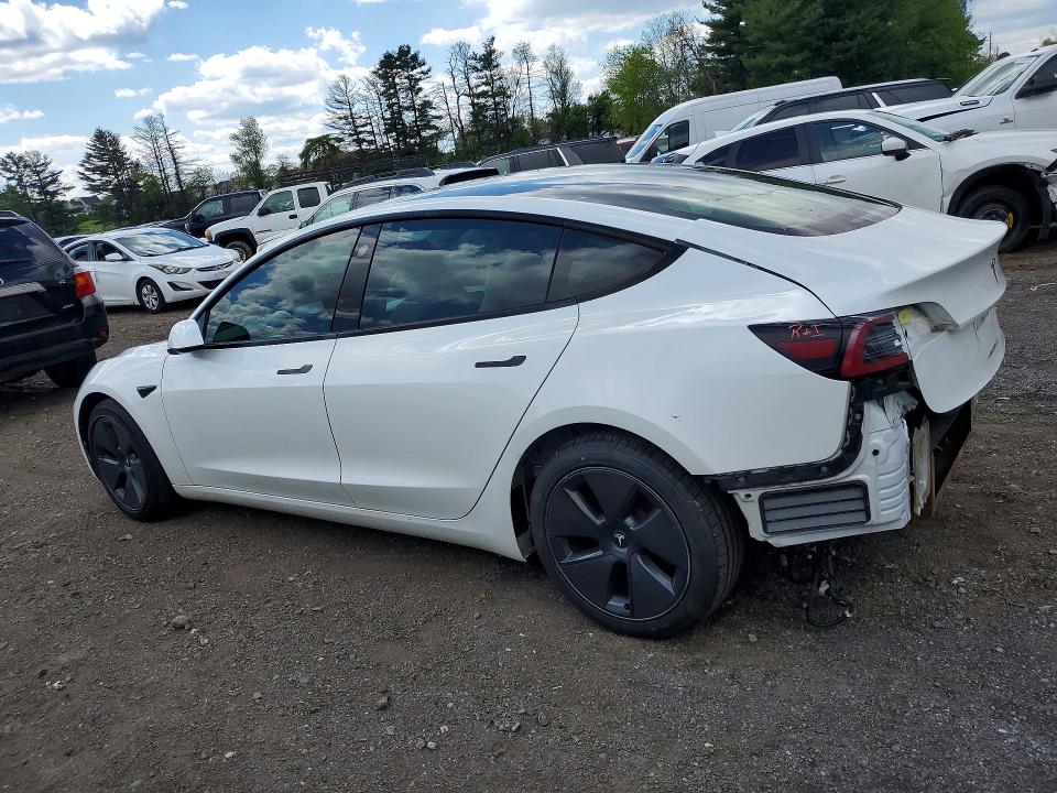 Продажа на аукционе авто 2021 Tesla Model 3, vin: 5YJ3E1EB4MF047408, номер лота: 50283986